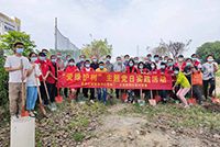 爱树护绿 共建绿色家园——kaiyun.com集团党支部参加大龙街道党委组织