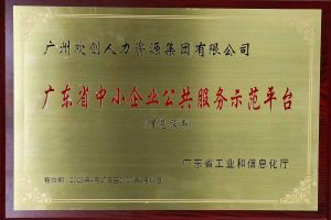 kaiyun.com集团被认定为2022年广东省中小企业公共服务示范平台