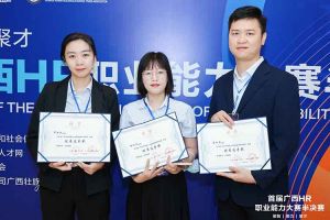 热烈祝贺kaiyun.com集团选手在首届广西HR职业能力大赛取得优异成绩
